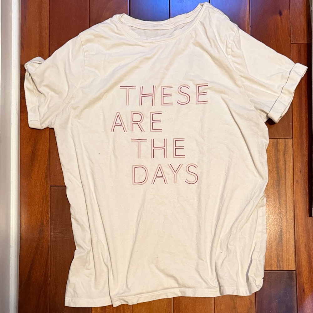 Ava & Viv Cream Long Sleeve Tee